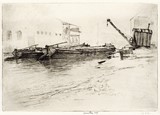 
Barges Beneath a Crane  1906