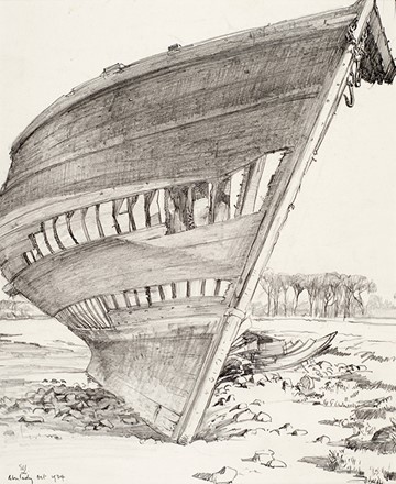 Derelict Boat, Aberlady