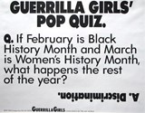 
Pop Quiz: If February is Black History Month And March . . .