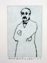 
Clemenceau (After Manet)