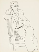 
Man Seated in Chair