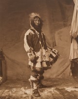 
Untitled (Inuit man in fur parka)