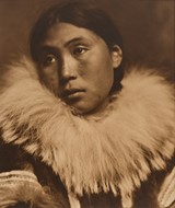 
Untitled (Portrait of an Inuit woman with fur collar)