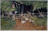 
Geese by the Gate