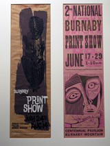 
Poster from 2nd National Burnaby Print Show