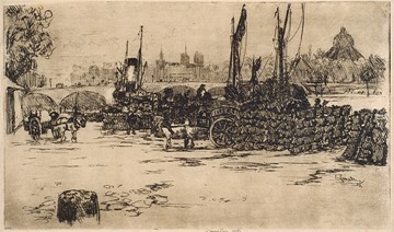 A Wharf on the Seine