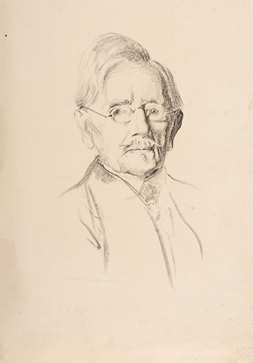 Portrait of Man with Glasses