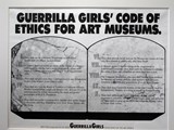 
Guerilla Girls Code of Ethics for Art Museums