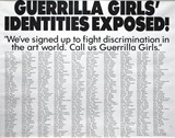 
Guerrilla Girls' Identities Exposed!