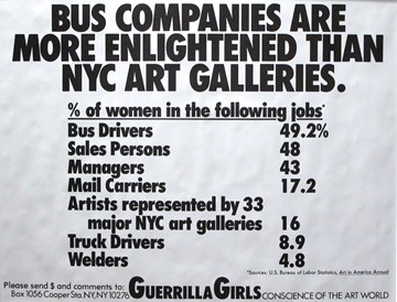 Bus Companies are More Enlightened than NYC Art Galleries