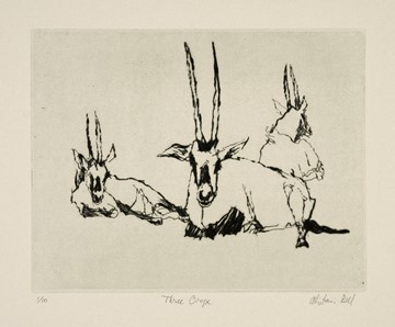 Three Oryx