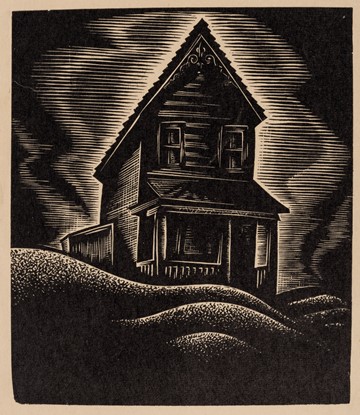 House on a Hill (A Folio of Engravings Series)