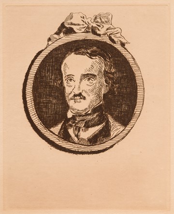 Portrait of Edgar Allan Poe